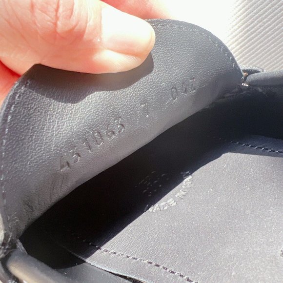 Gucci Signature Driver Supreme GG Black Debossed Leather Loafer Mens UK 7 US 7.5 - Picture 12 of 12